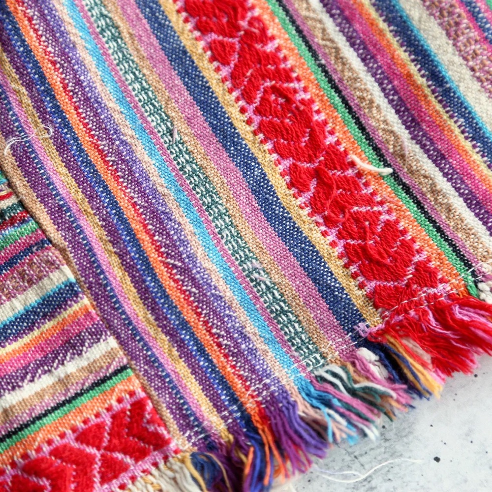 Colorful High Waisted Boho Skirt - image 4